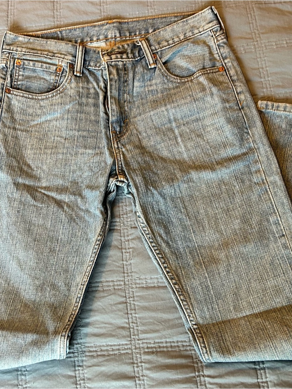 Men's Levi’s 527 Light Wash Denim Jeans
